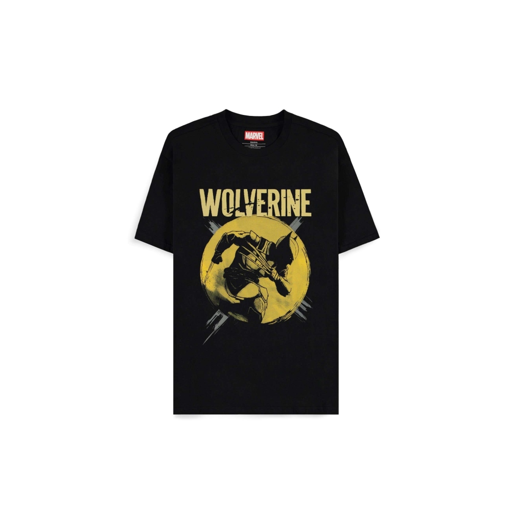 Marvel Wolverine - Wolverine Herren TShirt - Schwarz/Gelb